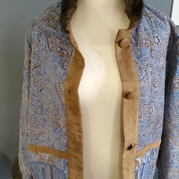 Isabella's Journey signature collection women' blue button down jacket s… - Picture 7 of 17